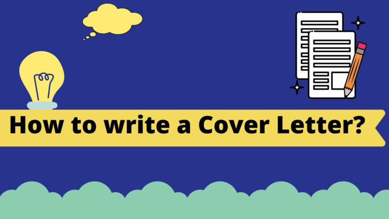 How to write a Cover Letter