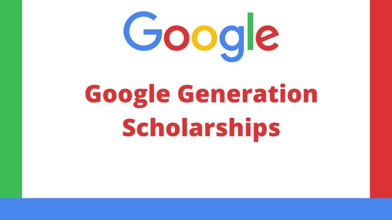 Google Generation Scholarships
