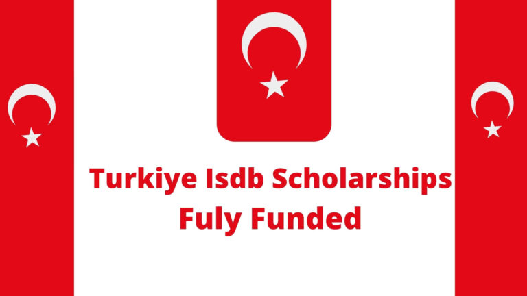 Turkiye IsDB Fully Funded Scholarships