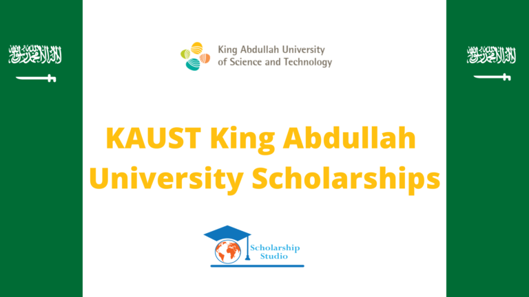 KAUST King Abdullah University Scholarships