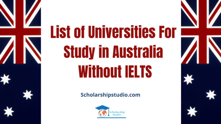 List of Universities For Study in Australia