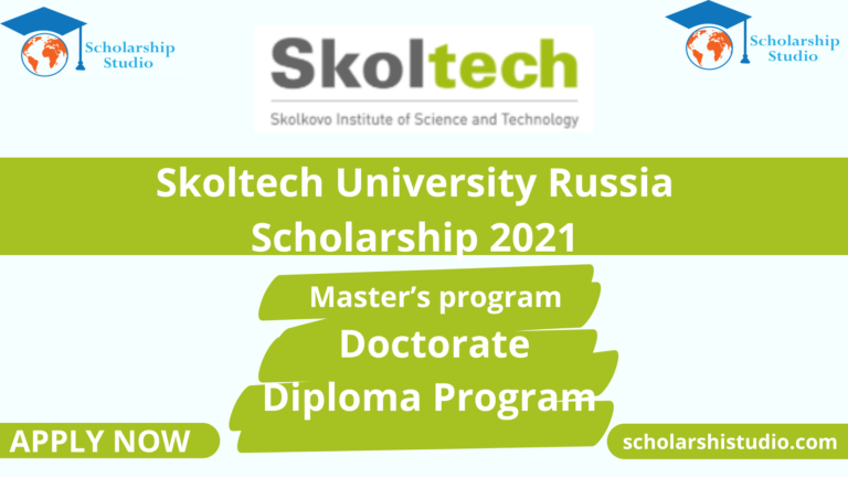 Skoltech University Russia Scholarship 2021