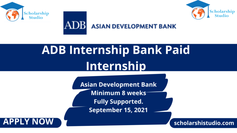 ADB Internship Bank Paid Internship