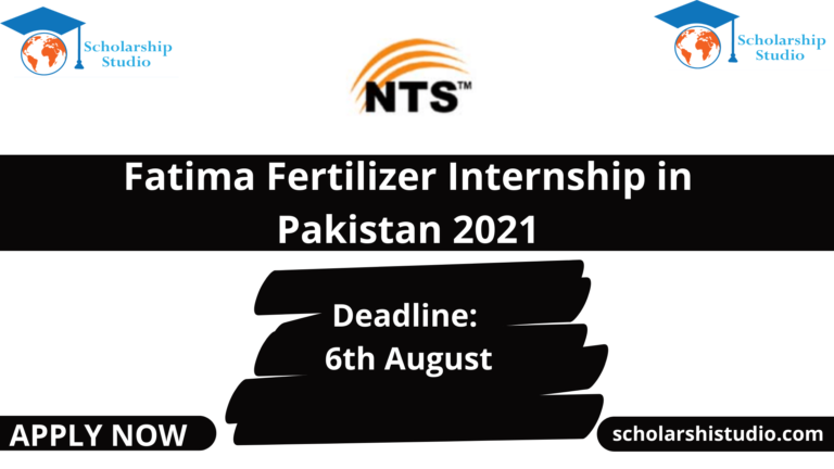 Fatima Fertilizer Internship in Pakistan 2021