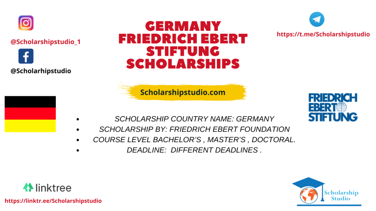 Germany Friedrich Ebert Stiftung Scholarships