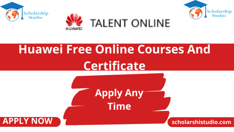 Huawei Free Online Courses And Certificate