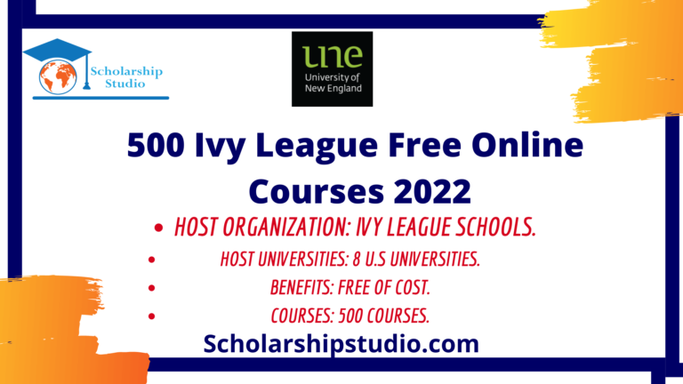500 Ivy League Free Online Courses 2022