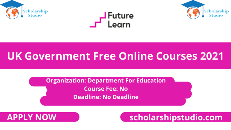 UK Government Free Online Courses 2021