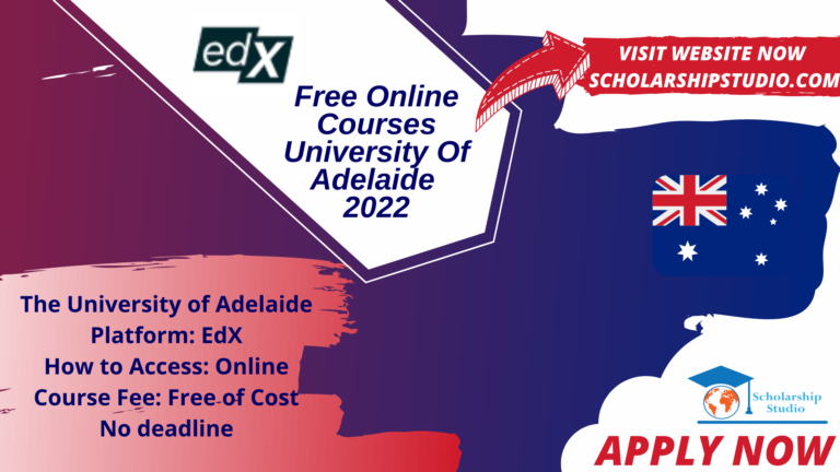 Free Online Courses University Of Adelaide 2022
