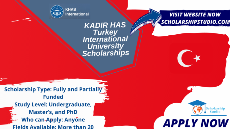 KADIR HAS Turkey University International Scholarships