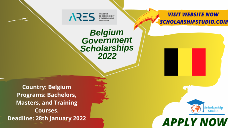 Belgium Government Scholarships 2022