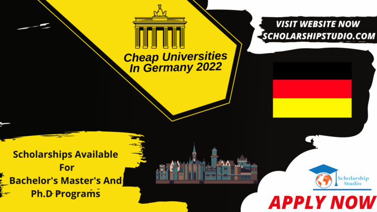 Cheap Universities In Germany 2023