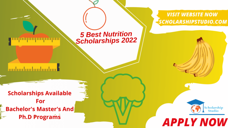 5 Best Nutrition Scholarships 2022