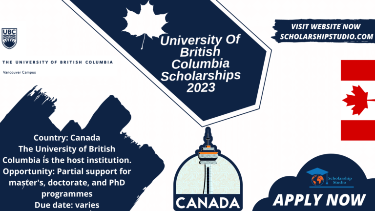 University Of British Columbia Scholarships 2023