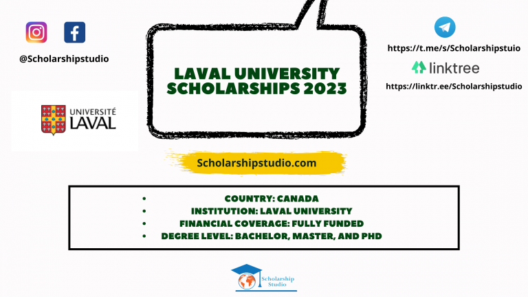 Laval University Scholarships 2023