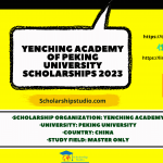 Yenching Academy of Peking University Scholarships 2023 (1)