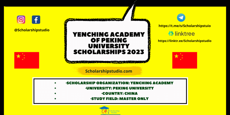 Yenching Academy of Peking University Scholarships 2023 (1)