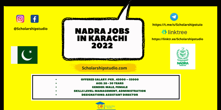 NADRA Jobs in Karachi 2022