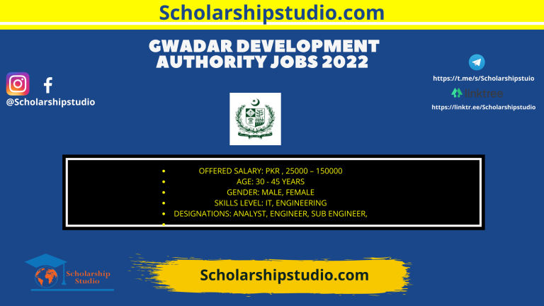 <strong>Gwadar Development Authority Jobs 2022 </strong>