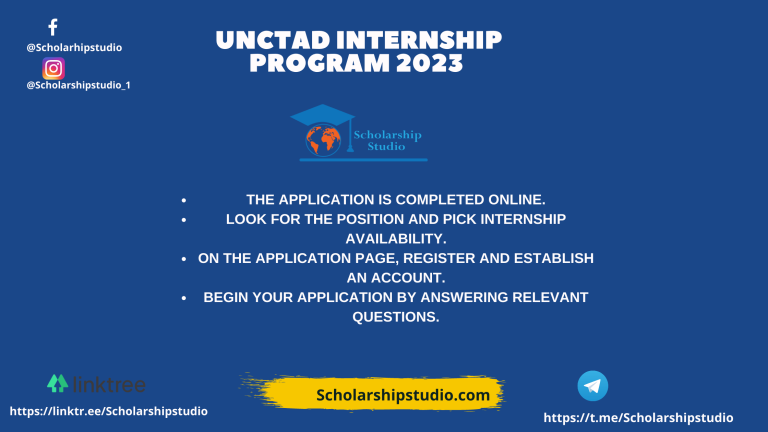 UNCTAD Internship Program 2023 