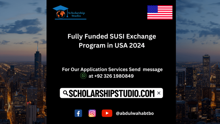 Fully Funded SUSI Exchange Program in USA 2024