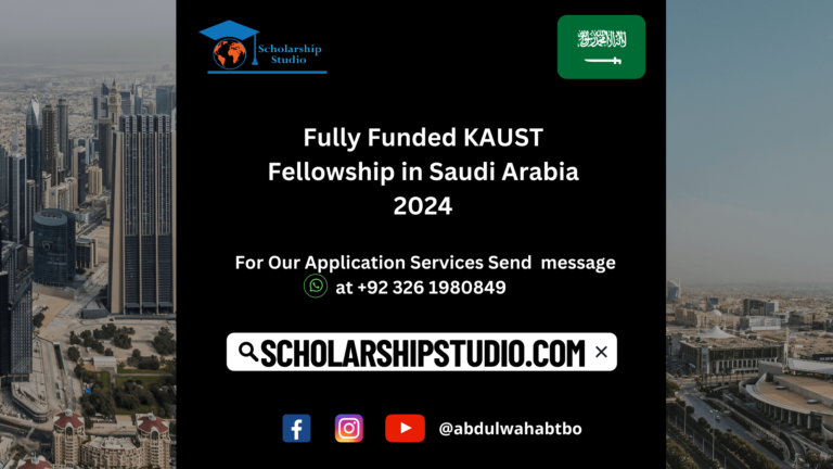 Fully Funded KAUST Fellowship in Saudi Arabia 2024