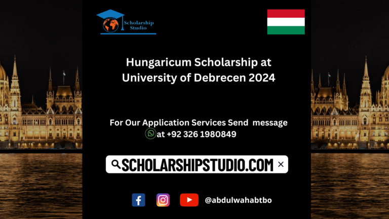 Hungaricum Scholarship at University of Debrecen 2024