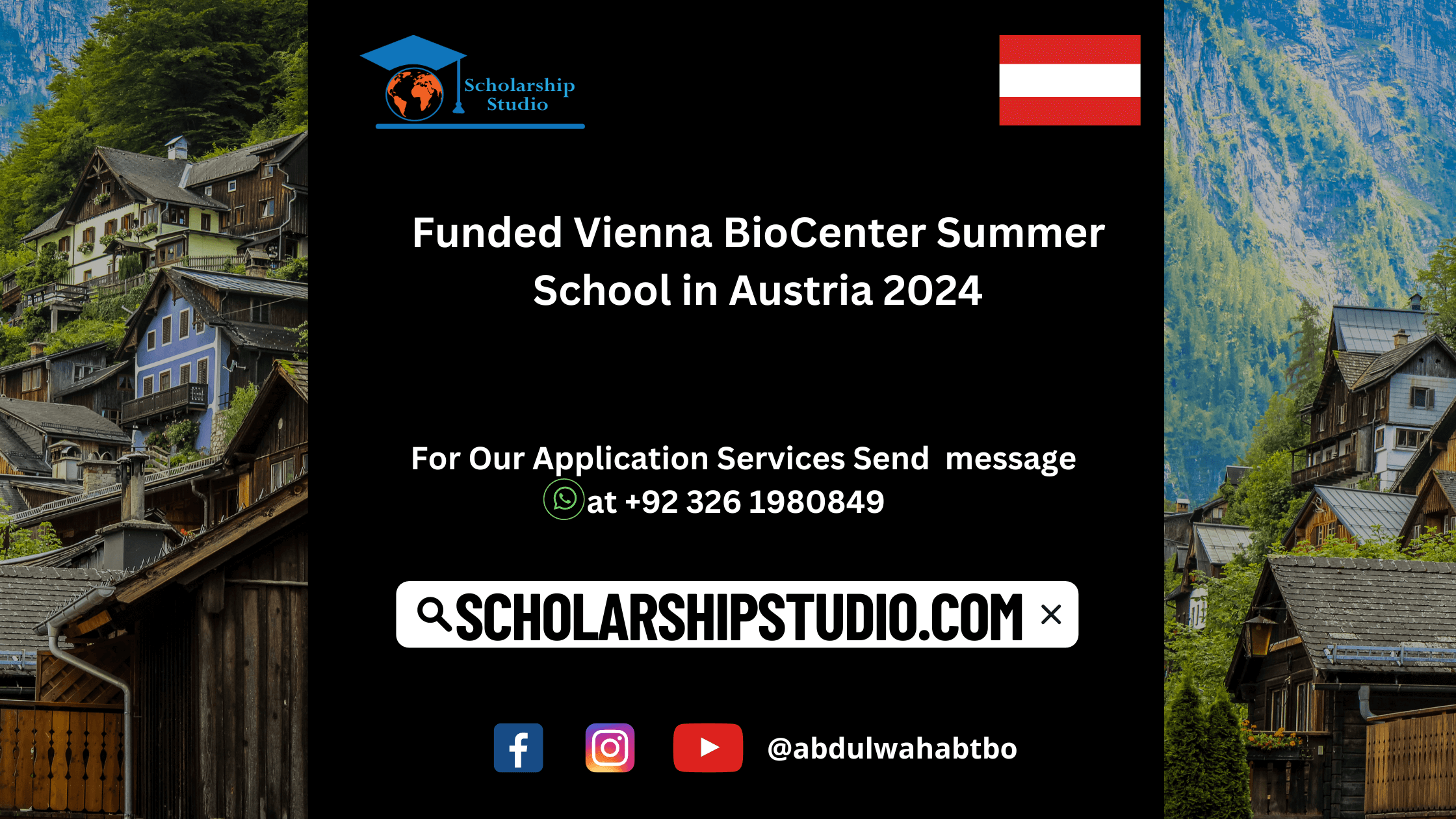 Funded Vienna BioCenter Summer School in Austria 2024 Scholarship studio