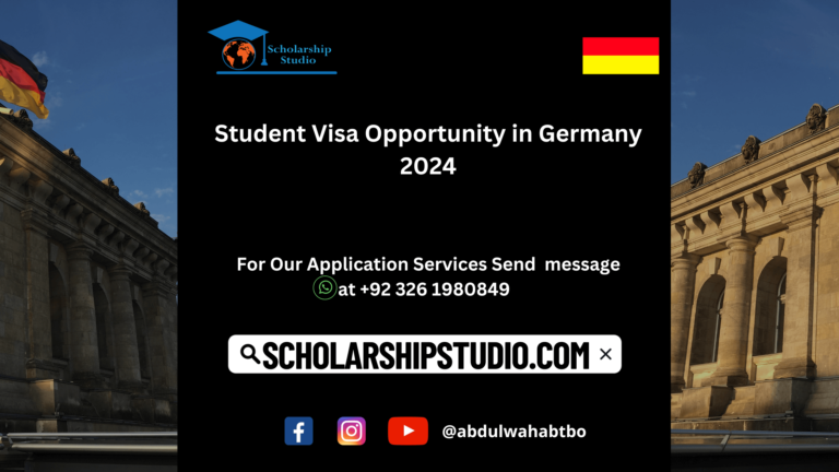 Student Visa Opportunity in Germany 2024