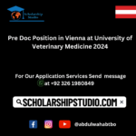 Pre Doc Position in Vienna at University of Veterinary Medicine 2024